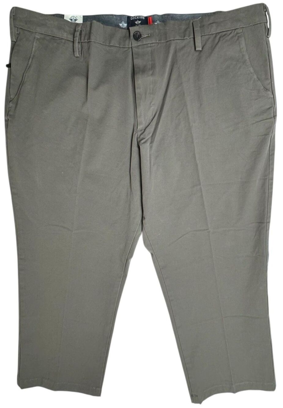 Dockers Mens 46x30 Smart Series Brown Pants Stretch Comfort Dress Casual